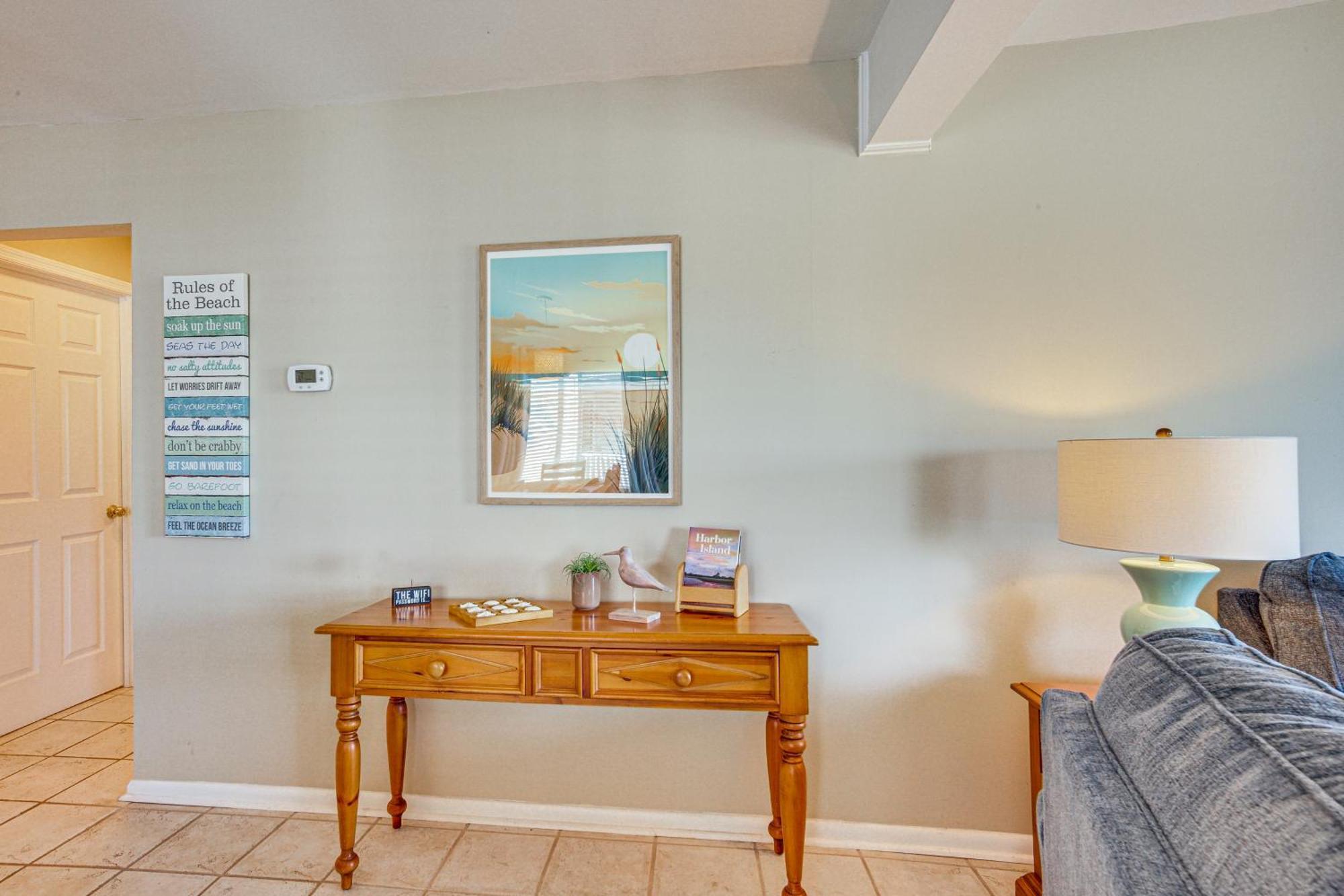 Harbor Island Condo With Deck - Steps To Beach! Oceanmarsh Subdivision Екстериор снимка